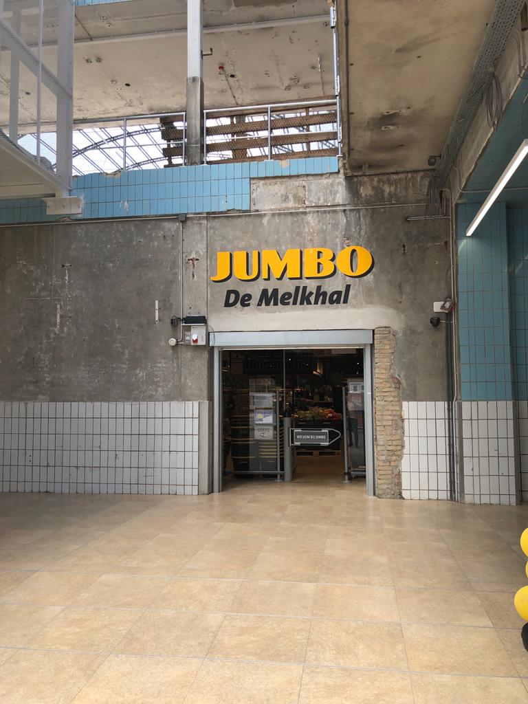 Compact door at Melkhal Enschede Netherlands