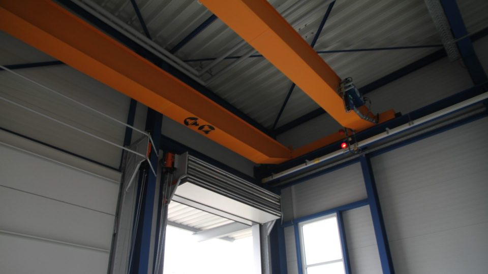 cranetrack doors Compact by Rolflex