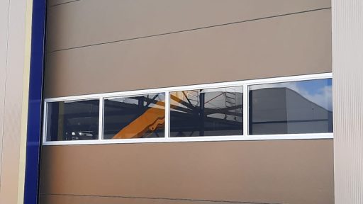 Compact door with Full Vision panel